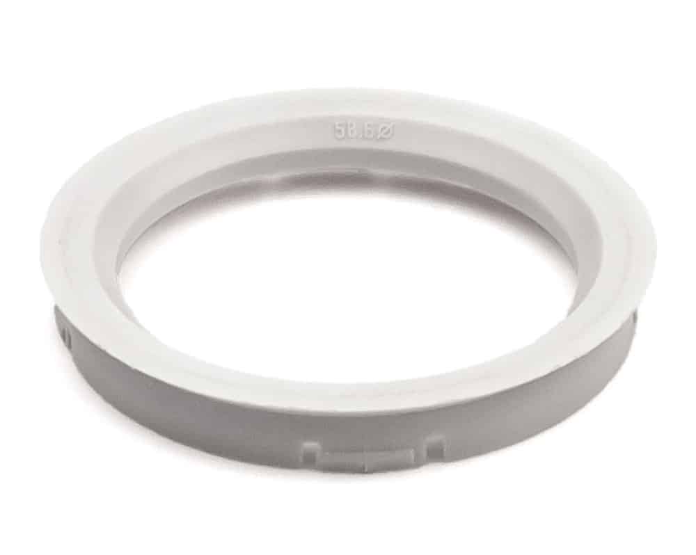 Vymezovací kroužek kol 73,0 / 58,6 (FZ46), plast, ivory, přesah kužele 3mm