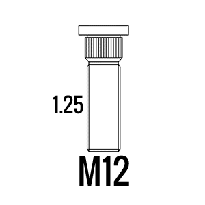 Svorník M12x1,25