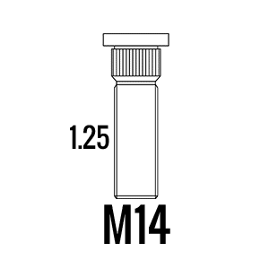 Svorník M14x1,25