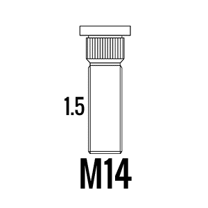 Svorník M14x1,50