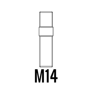 Svorník oboustranný M14