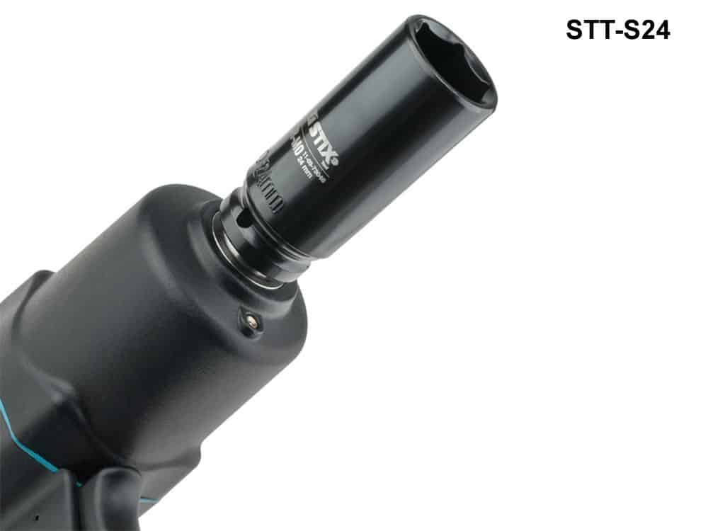 Nástrčný klíč na kolové šrouby a matice STIX STT-S24, CR-MO/24 mm na litá kola, hlava 1/2" - Obrázek 3