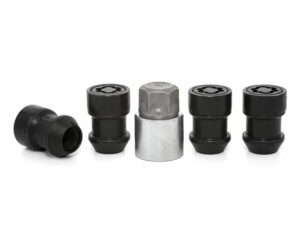 Pojistné bezpečnostní matice M14x1,5 kužel, klíč 21 mm, SICUSTAR BEN415TESLA2, STARLOCK DCH3/E BLK výška 37 mm